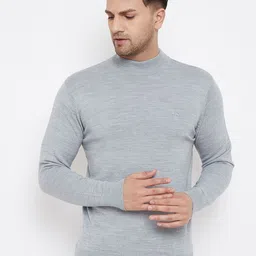 98 Degree North Men Turtle Neck Woollen Pullover Sweater-image-30