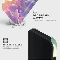 PEEPERLY Floral Printed iPhone 16 Pro Max Back Case Mobile Accessories image 2