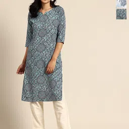 KETAKI FASHION Women Pack of 3 Floral Printed Daily Straight Kurtas-picture-30