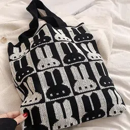 StyleCast x Revolte Printed Shopper Shoulder Bag-picture-35