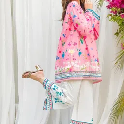 KRIFRA Printed Tunic With Trousers Co-Ordss image 2