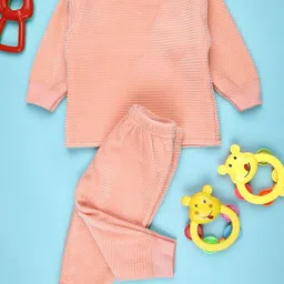 V-Mart Infant Printed Long Sleeves Pure Cotton T-shirt With Joggers image 5