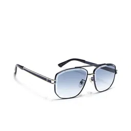 Voyage Unisex Blue & Clear Lens With Blue Silver Frame Wayfarer Sunglasses 2617MG7115-picture-21