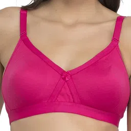 College Girl Cg1304 Pack Of 4 Cotton Full Coverage Lightly Padded Minimizer Bra image 5