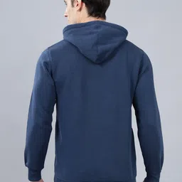 Cantabil Men Printed Hooded Sweatshirt image 5