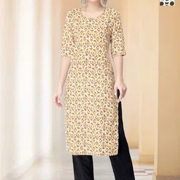 7Threads Women Printed Regular Kurta with Trousers-picture-31