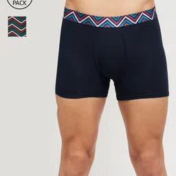 max Men Pack Of 2 Blue Printed Boxers AW22FSTKNVY2-image-51