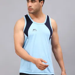 Shiv Naresh Pack Of 2 Rich Sleeveless Round Neck Innerwear 208_Sky/Navy_Vest-picture-14
