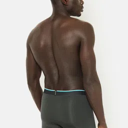 OLWEN Pack Of 2 Mid-Rise Trunks MD-BF-PO2-Wine Noir-Pebble-S-Wine Noir & Pebble image 2