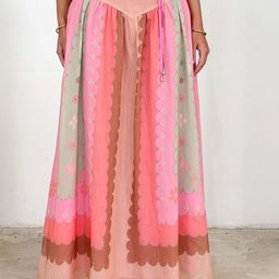 JC Mode Printed Flared Maxi Skirt-picture-24