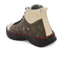 BUCIK Men Textured Block-heeled Regular Boots image 3