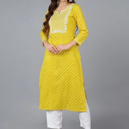 KALINI Women Bandhani Embroidered Thread Work Kurta-picture-40