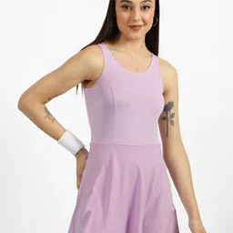 Blissclub Fit & Flare Mini Dress-image-5
