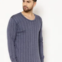 mack jonney VIMAL JONNEY Striped Cotton Thermal Tops image 2