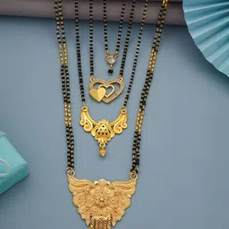 Bhanu diam Women Gold Mangalsutra-picture-21