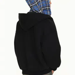 Mast & Harbour Men Colourblocked Hooded Sweatshirt image 2