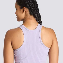 Domyos By Decathlon Solid Cropped Fitness Tank Top 520 image 3