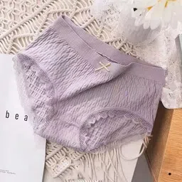 deermi fashion Pack of 3 Women Bikini Multicolor Panty image 5