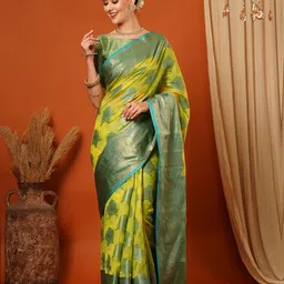 KALINI Woven Design Zari Pure Silk Banarasi Saree-picture-41