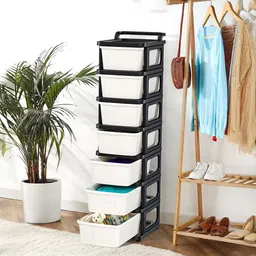 RUBOXA Black Set of 1 Regular Multi-Utility Organisers-image-23