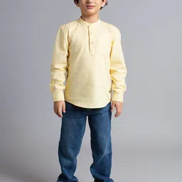 Ed-a-Mamma Boys Premium Opaque Casual Shirt-image-55