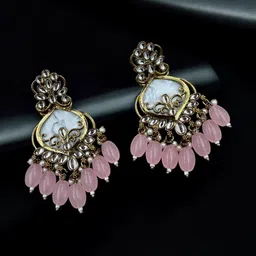 Women Click Classic Drop Earrings image 2