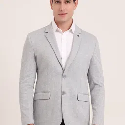 JB STUDIO Notched Lapel Long Sleeves Single Breasted Blazer-picture-29