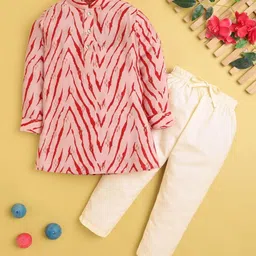 BAESD Boys Printed Regular Kurta with Pyjamas-picture-34