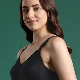 DressBerry Black & White Pack Of 2 Full Coverage T-shirt Bras With All Day Comfort image 5