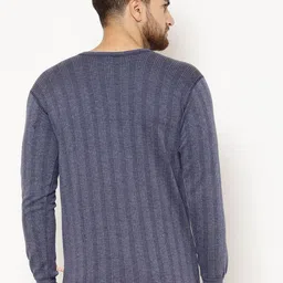 mack jonney VIMAL JONNEY Striped Cotton Thermal Tops image 4