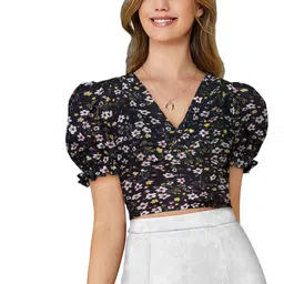 DHRUVIL IMPEX Women Floral Printed Top-picture-38