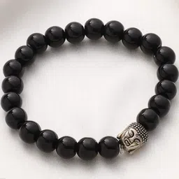 Divine souvenirs Unisex Artificial Beaded Elasticated Bracelet-picture-28