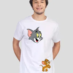 Greylongg Graphic Printed Round Neck T-shirt-picture-26