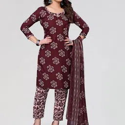 Moda Rapido Floral Printed Unstitched Dress Material-picture-31