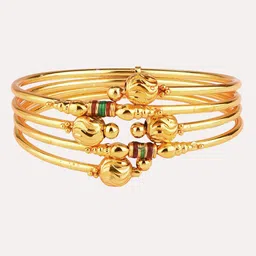 ZENEME Set Of 2 Gold-Plated Bangles image 5