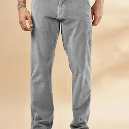 RAJOVATI Men Loose Fit Corduroy Trousers-picture-36