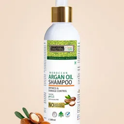Indus Valley Moroccan Argan Oil Shampoo For Dryness & Damage Control-200ml image 1