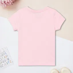 max Girls Graphic Printed Round Neck Pure Cotton Casual T-shirt image 4