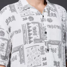 PRONK Men Standard Printed Casual Shirt image 3