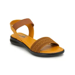 TWINSSHOE Women Open Toe Flats image 2