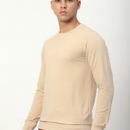 Stitch Hub Men Solid Round Neck Sweatshirt image 4