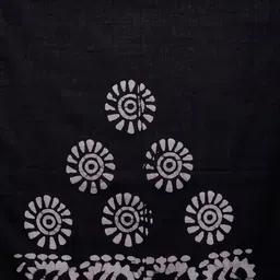 Taavi Batik Printed Pure Cotton Unstitched Dress Material image 4