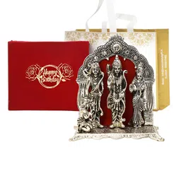 INTERNATIONAL GIFT Ram Darbar God Idol Showpiece With Happy Birthday Tag & Velvet Box-picture-36