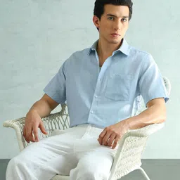 Arrow Classic Fit Spread Collar Formal Shirt-picture-34