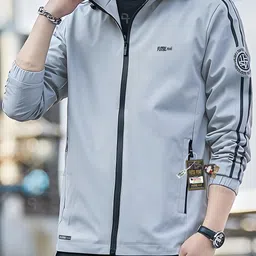 futse peno Men Printed Casual Jacket image 2