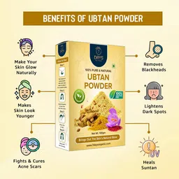 7daysnatural 7 DAYS Feel Of Nature Set Of 2 Ubtan Powder - 100g Each image 5