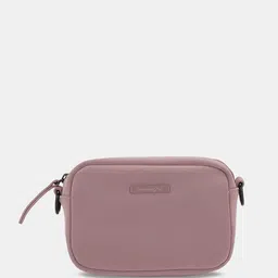 Forever Glam by Pantaloons PU Structured Sling Bag with Bow Detail image 4