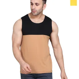 WOOSTRO Men Pack Of 2 Solid Round Neck Cotton Slim Fit T-shirts-picture-28