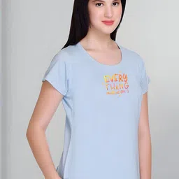 SZN Women Typography Printed T-shirt-picture-17