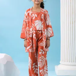 SANSKRUTIHOMES Girls Pure Cotton Printed Night suit-picture-37